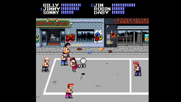 双截龙躲避球 截图