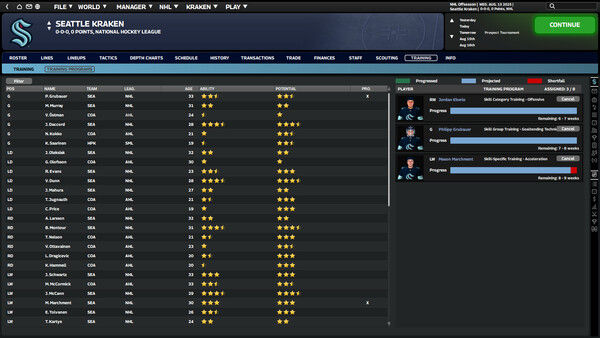 Franchise Hockey Manager 12 截图