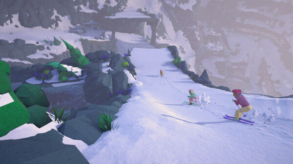 孤山速降：雪地骑手/Lonely Mountains: Snow Riders 截图