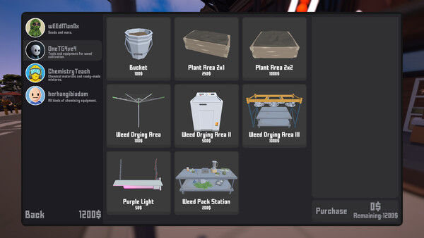 Weed Store Simulator 截图