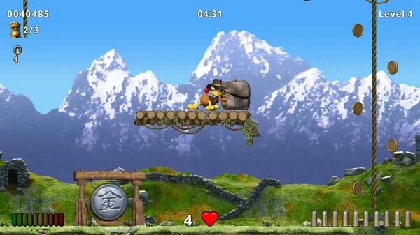 Moorhuhn Jump and Run 'Traps and Treasures 2' 截图