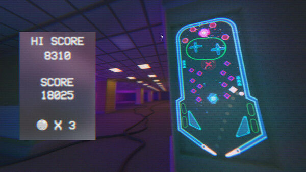 蒸汽波弹子球/Vaporwave Pinball 截图
