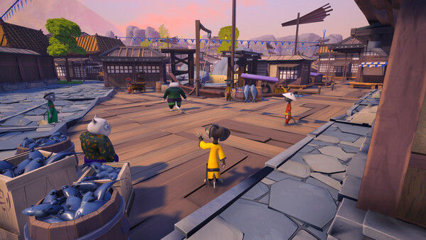 武士学院：愤怒爪影/Samurai Academy: Paws of Fury 截图