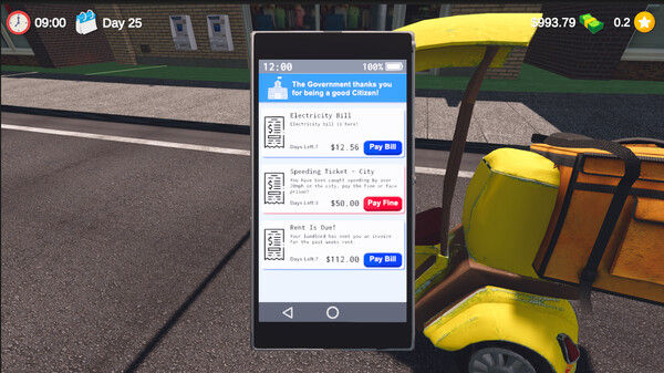 外卖模拟器/Food Delivery Simulator 截图
