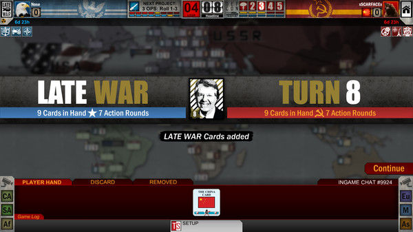 Twilight Struggle 截图