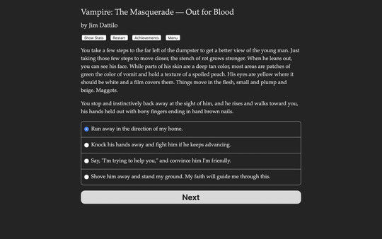 Vampire: The Masquerade — Out for Blood 截图