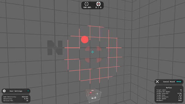 FPS枪法入门：简易瞄准训练/Simple FPS Aim Trainer 截图