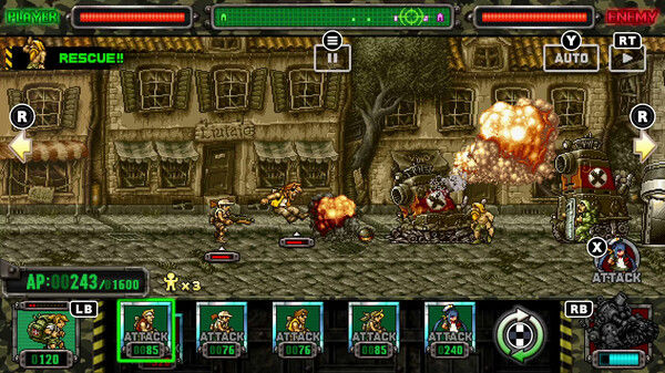 合金弹头进攻：重装上阵/METAL SLUG ATTACK RELOADED 截图