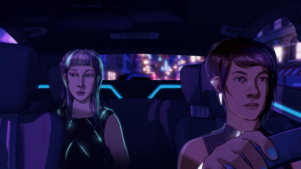 霓虹下的出租车/Neo Cab 截图