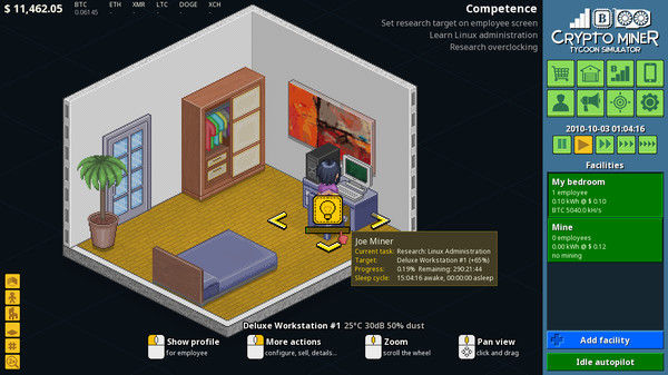 挖矿大亨模拟器 Crypto Miner Tycoon Simulator 截图
