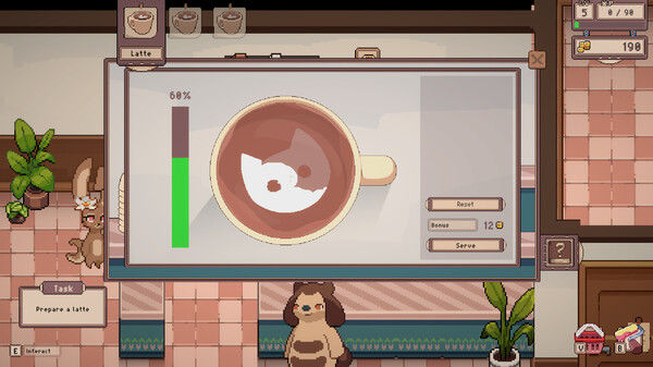 Tailside：治愈咖啡馆/Tailside: Cozy Cafe Sim 截图