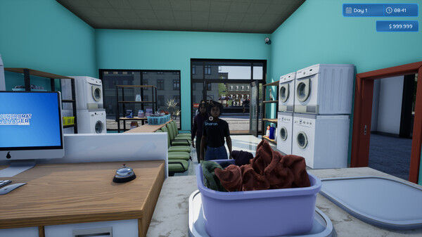 洗衣店经理模拟器/Laundromat Manager Simulator 截图