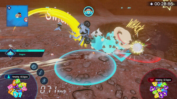 爆走次元海王星 VS 巨神史莱犬/Neptunia Riders VS Dogoos 截图