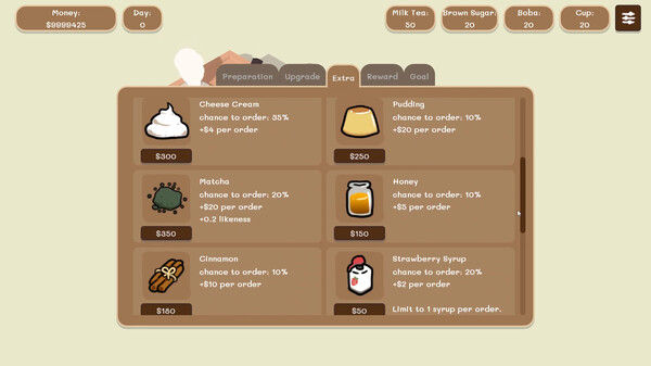 珍珠奶茶店模拟器：放置商店管理/Boba Simulator : Idle Shop Management 截图