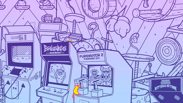 电玩街机满是猫/An Arcade Full of Cats 截图