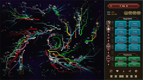 Auto Snakes in Outer Space 截图