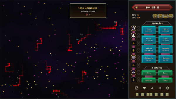 Auto Snakes in Outer Space 截图