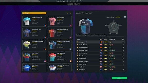 职业自行车队经理2024/Pro Cycling Manager 2024 截图