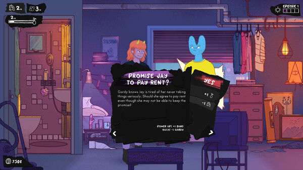 Dead Pets: A Punk Rock Slice of Life Sim 截图