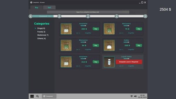 暗网模拟器/DeepWeb Simulator 截图