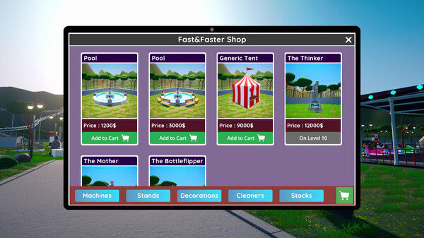 游乐园模拟器/Amusement Park Simulator 截图