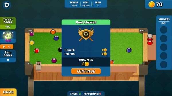 巴拉多台球/Ballardo: Roguelike Billiards 截图
