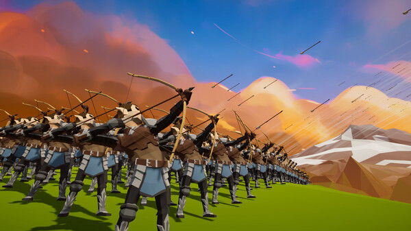 多边形奇幻战斗模拟器/Polygon Fantasy Battle Simulator 截图