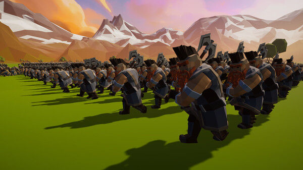 多边形奇幻战斗模拟器/Polygon Fantasy Battle Simulator 截图