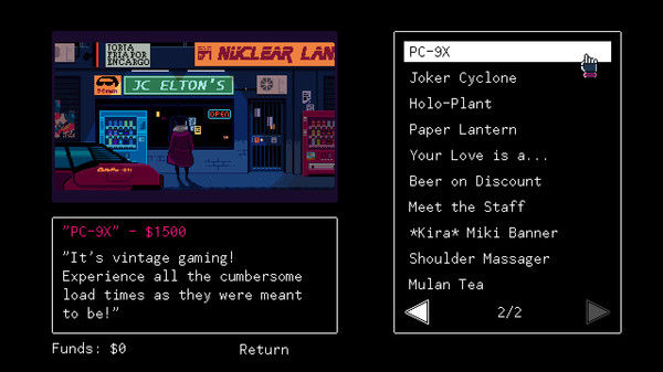 VA-11 HALL-A：赛博朋克酒保行动/VA-11 Hall-A: Cyberpunk Bartender Action 截图