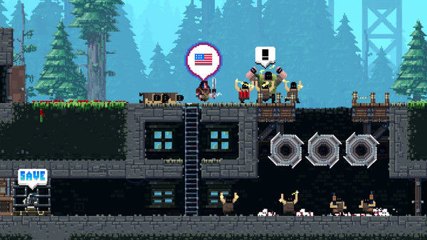 武装原型/Broforce 截图