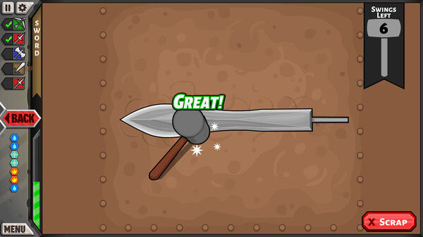Jacksmith: Weapons and Warriors 截图