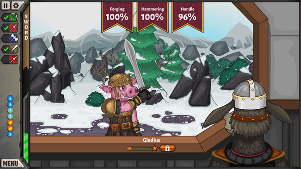 Jacksmith: Weapons and Warriors 截图