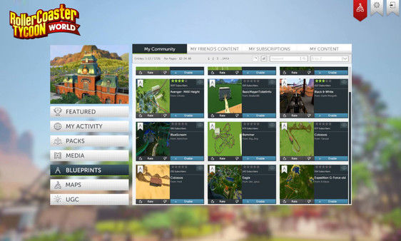 RollerCoaster Tycoon World™ 截图
