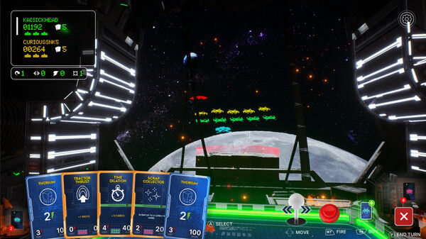 SPACE INVADERS: Deck Commander 截图