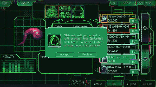 太空军阀器官交易模拟/Space Warlord Organ Trading Simulator 截图