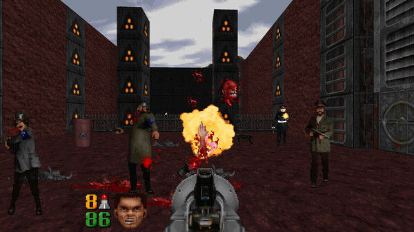 龙霸三合会：疯狂版/Rise of the Triad: Ludicrous Edition 截图