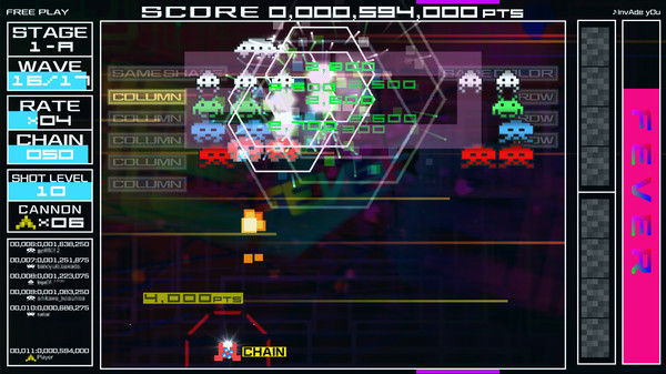 太空侵略者/Space Invaders Extreme 截图