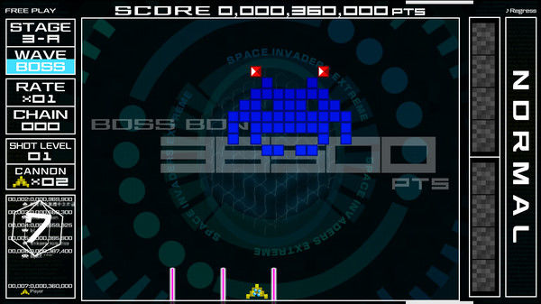 太空侵略者/Space Invaders Extreme 截图