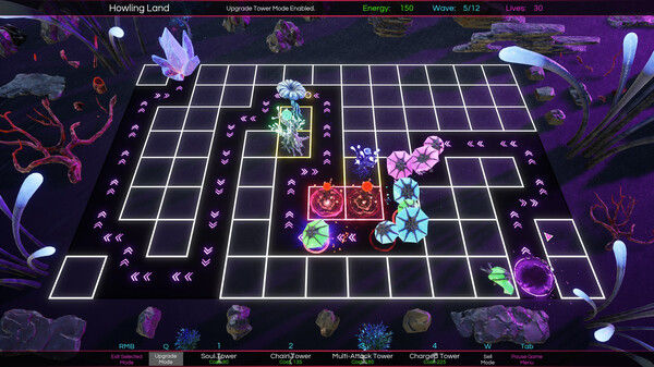 太空自然攻击塔防御/Space Nature Attack Tower Defense 截图