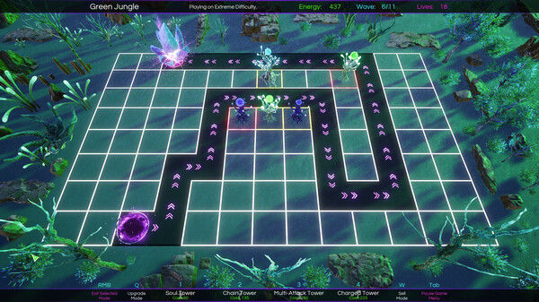太空自然攻击塔防御/Space Nature Attack Tower Defense 截图