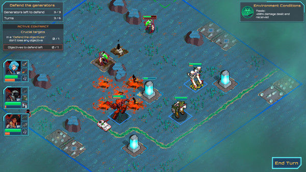 赤焰钢铁/Ignited Steel: Mech Tactics 截图