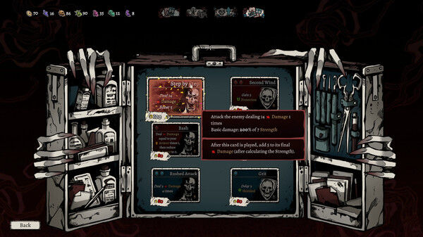 天底/Nadir: A Grimdark Deckbuilder 截图