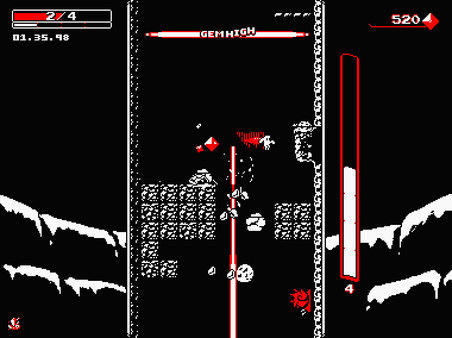 井下探险/Downwell 截图