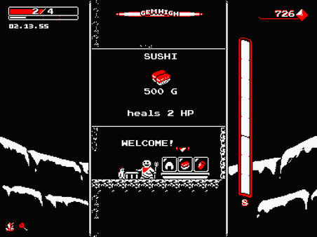 井下探险/Downwell 截图