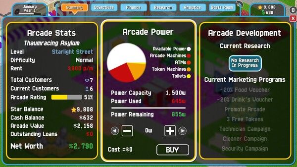 Arcade Tycoon ™ : Simulation Game 截图