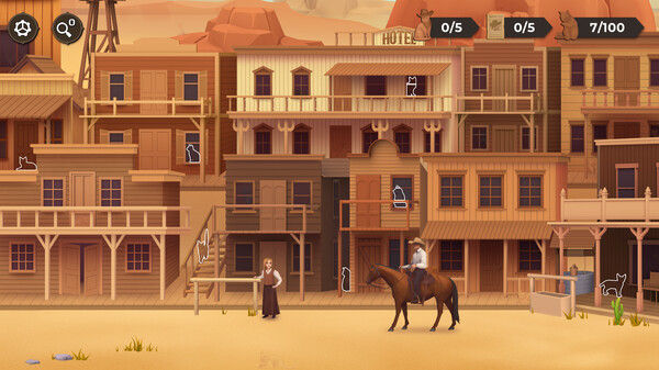 猫猫找猫猫/Cat Search In The Wild West 截图
