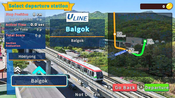 韩国轨道驾驶之旅：轻轨乌镇部/Korean Rail Driving Tour-LRT Uijeongbu 截图