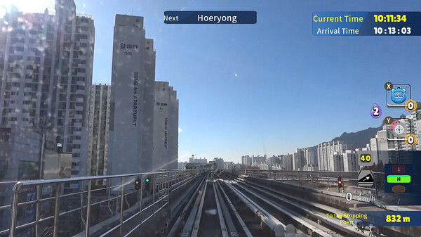 韩国轨道驾驶之旅：轻轨乌镇部/Korean Rail Driving Tour-LRT Uijeongbu 截图