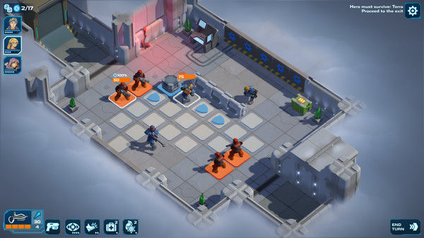 Spaceland: Sci-Fi Indie Tactics 截图