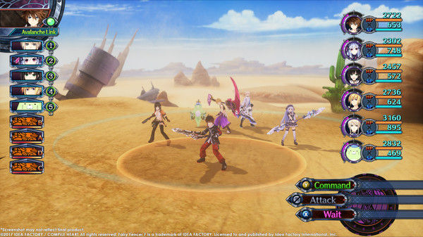 妖精剑士F：邪神降临/Fairy Fencer F Advent Dark Force 截图